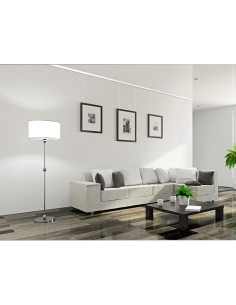 Szyna galeryjna biała matowa 2